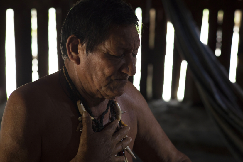 A Matsés shaman - traditional keeper of kambo knowledge in the Amazon rainforest