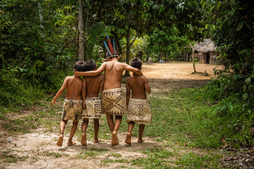 Matsés tribe in the Peruvian Amazon, the traditional home of kambo practice
